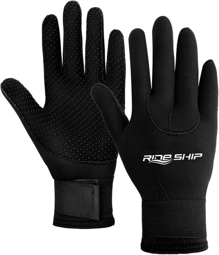 Miniatura 7 de Skyone Guantes de neopreno para buceo, guantes de buceo para hombres, mujeres, niños, 0.118 pulgadas, flexibles, antideslizantes, térmicos, de cinco