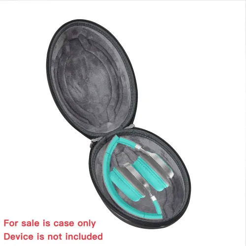 Miniatura 2 de Hermitshell Funda rígida de viaje para AILIHEN C8 / Elecder i39 / Artix CL750 Auriculares plegables ligeros con control de volumen