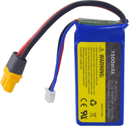 Miniatura 7 de Batería de litio para Udirc UDI010, motor sin escobillas, de alta velocidad, control remoto, accesorios para barcos, interfaz XT60, control remoto