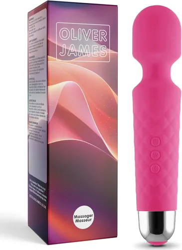 Miniatura 13 de Barra masajeadora Six Nine personal, recargable, inalámbrica, con 20 patrones de vibración, 8 velocidades, incluye bolsa de viaje