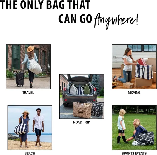 Miniatura 7 de Foundry by Fit + Fresh, All The Things - Bolsa de mano, equipaje, bolsa de lona de viaje, bolsas de fin de semana para mujer