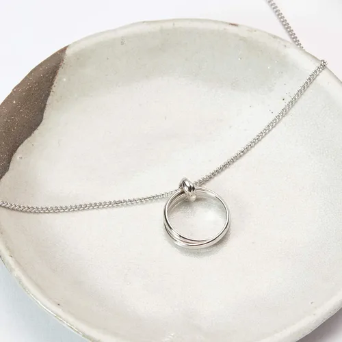 Miniatura 2 de Collar de jubilación Tarjeta con mensaje sincero y regalo de joyería de colegascompañeros de trabajo