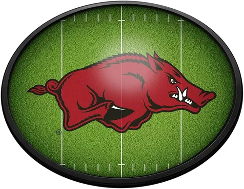 Miniatura 305 de The Fan-Brand NCAA Alabama Crimson Tide: Letrero de pared ovalado con luz – Decoración de fútbol, baloncesto, béisbol y deportes universitarios