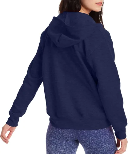 Miniatura 2 de Hanes EcoSmart Sudadera con capucha y cremallera completa para mujer