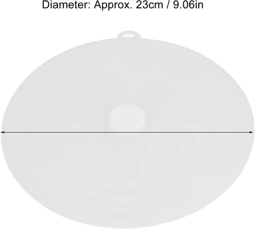 Miniatura 7 de Reusable Silicone Lids Heat Microwave Safe Silicone Covers for Bowls Plates Dishes 23cm 4Pcs Kitchen Essentials