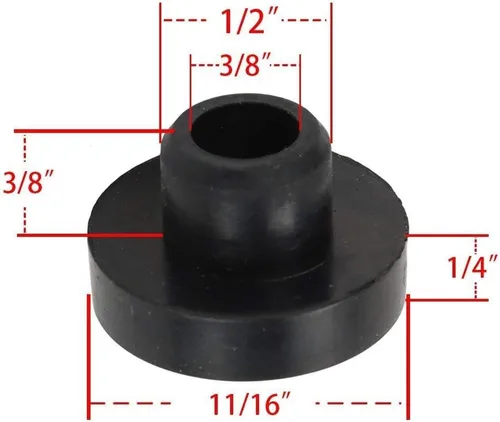 Miniatura 3 de Hipa 6 unids combustible tanque de gas buje ojal para MTD Troy Bilt 735-0149 935-0149 Toro Wheel Horse 104047 46-6560 generador cortacésped piezas