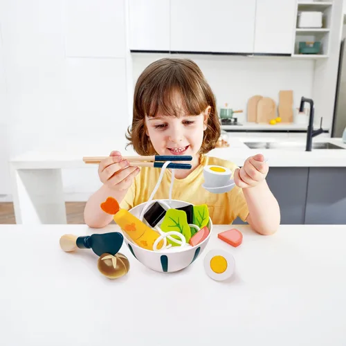 Miniatura 2 de Hape Juego de Udon "Slurp-Slurp" Juego de comida y cocina para niños, para niños a partir de 3 años