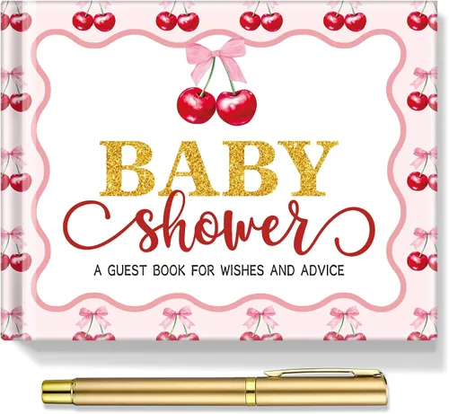 Miniatura 14 de Fuyoooo 27 piezas de libro de invitados para baby shower de safari en la jungla con tarjeta de lugar floral y sello de inicio de sesión para baby