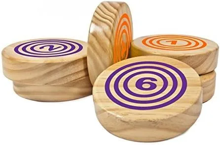 Rollors Paquete de expansión de juego para patio trasero (solo discos naranjas y morados)