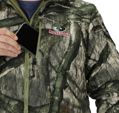 Miniatura 4 de EHG Elite Rainier Late Season Primaloft - Chaqueta de caza de invierno con aislamiento de plumón plateado