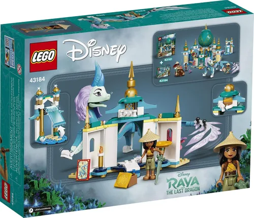 Miniatura 5 de LEGO Disney Raya y Sisu Dragon 43184; un juguete único y kit de construcción; lo mejor para niños a los que les gustan las historias con dragones