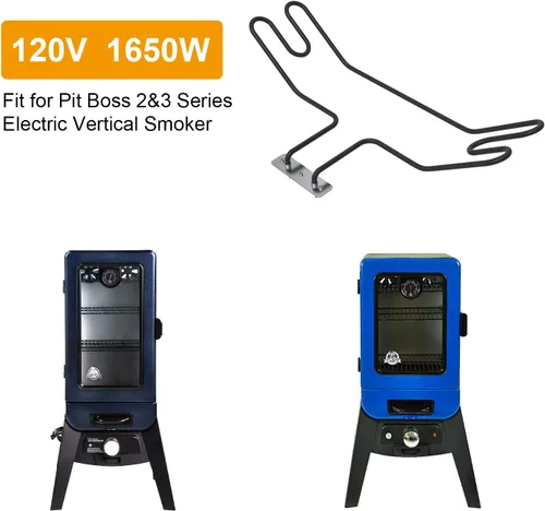 Miniatura 5 de Elemento calefactor de parrilla para Pit Boss PBV2A1 PBV3A1 PBV3D1 PBV2D1 Ahumador vertical eléctrico digital, piezas de repuesto de elemento