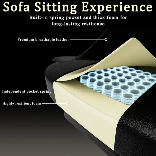 Miniatura 4 de Silla de videojuegos para adultos, silla de juegos con masaje y con reposapiés, almohada lumbar ajustable para niños, cómoda silla de computadora