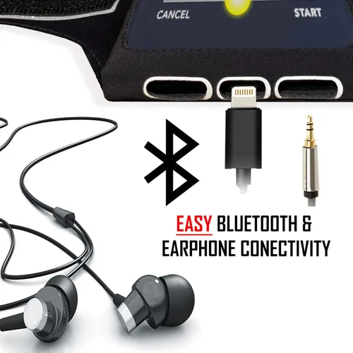 Miniatura 4 de RevereSport Brazalete deportivo para teléfono compatible con iPhone 17/16/15/14/13/12/11/SE Samsung S25/S24/S23/S22/S21/S20 (mediano)