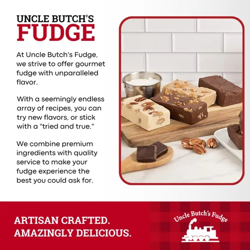 Miniatura 4 de Uncle Butch's Fudge - Arce cremoso y suave - Fudge artesanal decadente y delicioso - (32oz)