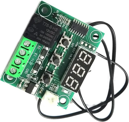 Miniatura 4 de Kiro&Seeu W1209 12V DC Controlador de Temperatura Digital Tablero Micro Termostato Digital -58.0-230.0 °F Interruptor de módulo de control