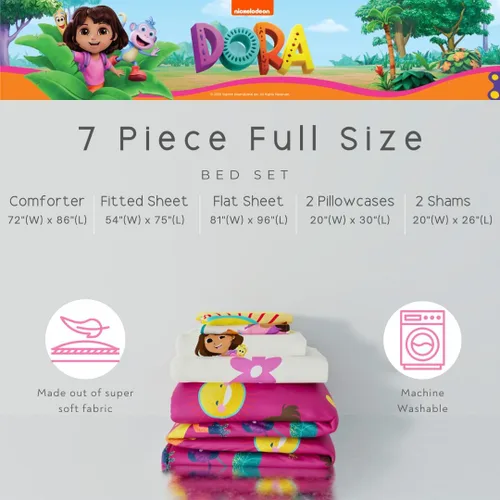 Miniatura 312 de Franco - Juego de edredón y sábanas supersuaves con funda, para niños, 7 piezas, tamaño matrimonial, Five Nights At Freddy's Cinco noches en Freddy's
