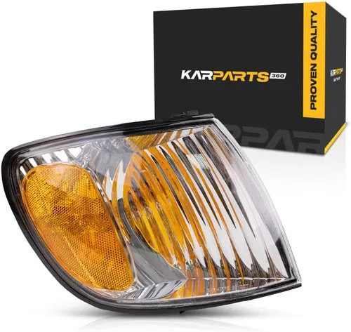 Miniatura 11 de KarParts360 Para 2001 2002 2003 Toyota Sienna luz de señal par conductor y pasajero lado w/bombillas para TO2530138 TO2531138 TO2531138 Lado