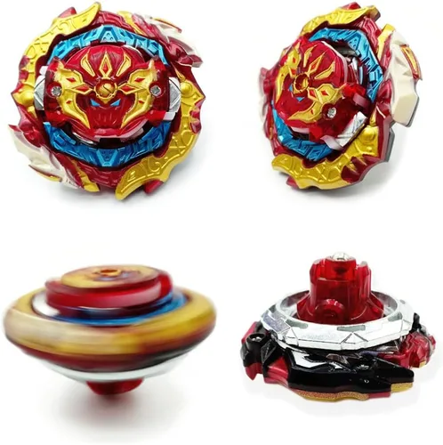 Miniatura 2 de MUSTYBELT Juego de trompos Bey para combate Burst Gyros, juguete de regalo para niños, niños de 6, 8, 10, 12+ años, juego de combate con 10 trompos