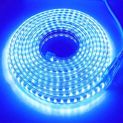 Miniatura 14 de SUYOOULIN Tira de luces LED, alto voltaje AC110V-130V 3.3 pies/3.3 ft, súper brillante, 1000 lúmenes, 5050, 60 LEDs/m, tiras de luz LED IP68