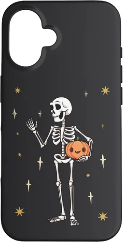 Miniatura 28 de Funda divertida de Halloween con diseño de esqueleto para iPhone 11