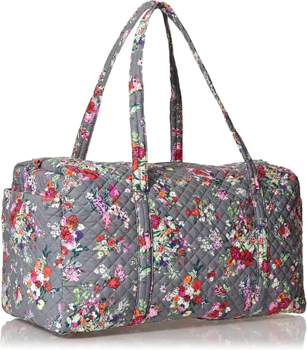 Miniatura 2 de Vera Bradley Bolsa de viaje grande de algodón
