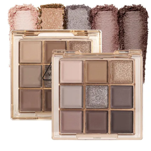 Miniatura 10 de CAKAILA Paleta de sombra de ojos mate de 10 colores, color gris y gris topo, paleta de sombra de ojos neutra, paleta de maquillaje de larga