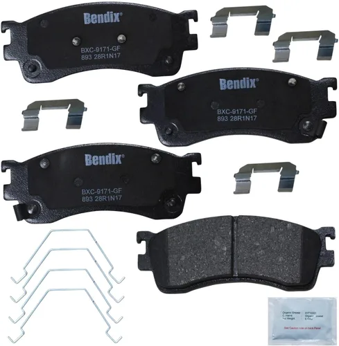 Miniatura 373 de Pastillas de freno delanteras cerámicas Bendix Priority1 CFC2302 para Hyundai Elantra 2021, Sonata 2022-2020, Kia K5 2023-2021