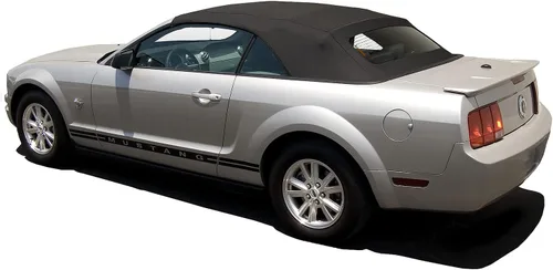 Miniatura 8 de Sierra Auto Tops - Tapa suave convertible de repuesto con ventana de vidrio calentado, compatible con Ford Mustang, Shelby y GT500 modelos Negro