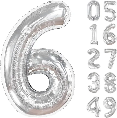 Miniatura 53 de Globo de cumpleaños número 4 dorado de 40 pulgadas, globos gigantes del número cuatro 14 24 34 40 44 2024, globos grandes de lámina de mylar para Oro