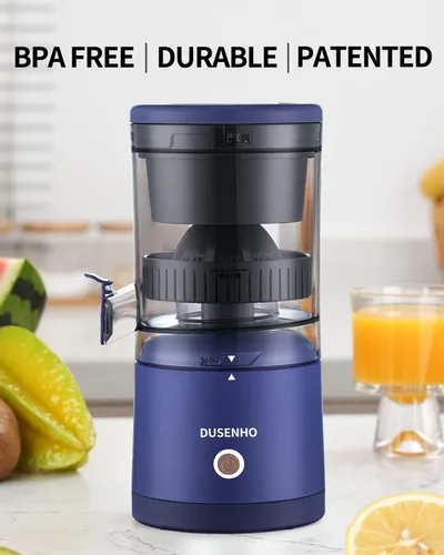 Miniatura 7 de Exprimidor de cítricos recargables - Exprimidor portátil con USB y cepillo de limpieza para naranja, limón, pomelo