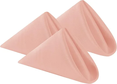 Miniatura 12 de Cupuamon Servilletas de Tela 20x20 pulgadas de Poliéster Lavables Servilletas de Cena Suaves Servilletas de Mesa para Bodas Fiestas Cenas Banquetes