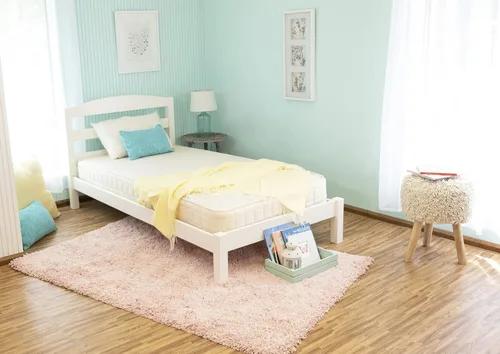 Miniatura 5 de Naturepedic Colchón orgánico 2 en 1 para niños, colchón nido individual con parte superior acolchada y capa impermeable, firme para niños
