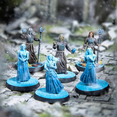 Miniatura 3 de Modiphius: The Elder Scrolls Call to Arms - Fantasmas de Yngvild - Expansión de resina de 6 figuras, capítulo 4, sin pintar, miniaturas RPG de 1.260