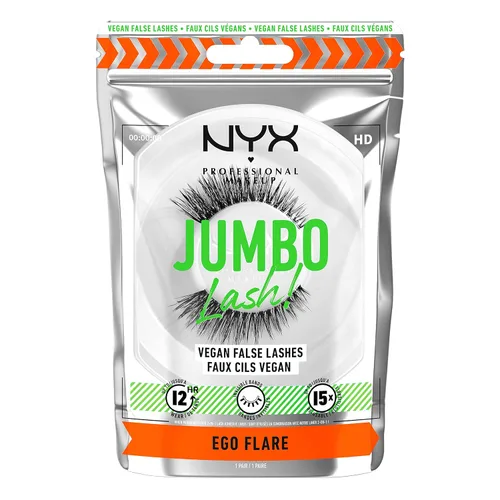Miniatura 11 de NYX PROFESSIONAL MAKEUP Jumbo Lash! Delineador de ojos y adhesivo para pestañas 2 en 1, color negro Negro más malo