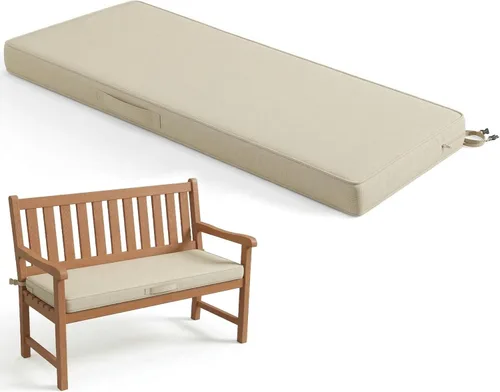 Codi Cojín de banco para exteriores de 36 pulgadas, doble impermeable, cojines de repuesto para muebles de patio, columpio, porche, sofá, 36 x 18 x