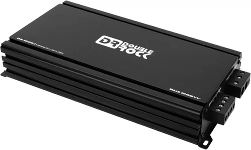 Miniatura 4 de DR-1200.1 Amplificador de coche monobloque clase D 1200W RMS @ 1-Ohm estable Amplificador de audio de subwoofer de alta eficiencia con control