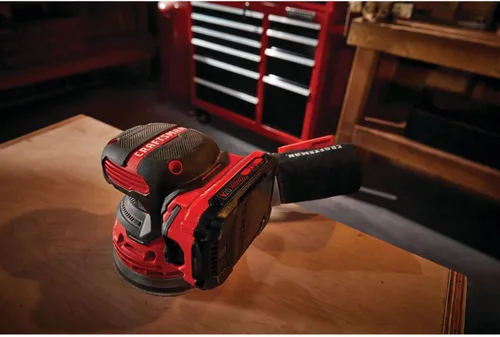 Miniatura 9 de CRAFTSMAN Lijadora orbital V20, inalámbrica, 12.000 OPM, solo herramienta desnuda (CMCW220B)
