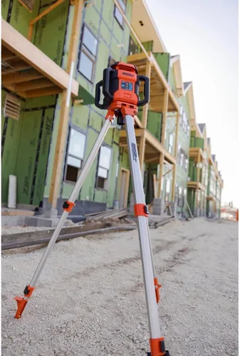 Miniatura 4 de Johnson Level & Tool JRT300-RDHV-K Kit de láser rotativo autonivelante rojo de doble pendiente, rango de 4,000 pies, estuche de transporte