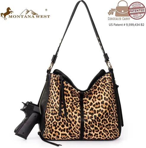 Miniatura 3 de Montana West Hobo Bag Concealed Carry Purses and Handbags for Women