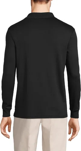 Miniatura 2 de Lands' End Polo de algodón Supima de manga larga para hombre