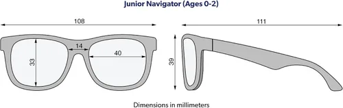 Miniatura 13 de Babiators Anteojos de sol unisex para Bebé Originales anteojos de sol