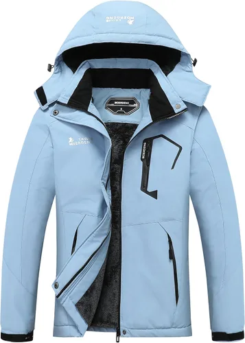 Miniatura 16 de MOERDENG Women's Waterproof Ski Jacket Warm Winter Snow Coat Mountain Windbreaker Hooded Raincoat Jacket