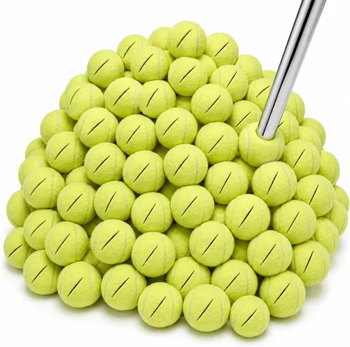 100 pelotas de tenis precortadas para sillas a granel. Soporte de reciclaje de pelotas de tenis de Estados Unidos sin fines de lucro: protectores de