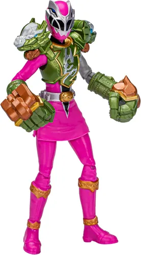 Miniatura 2 de Power Rangers Dino Fury Smash Armor Pink Ranger, figuras de acción de Power Rangers de 6 pulgadas son un gran regalo para niños y niñas a partir