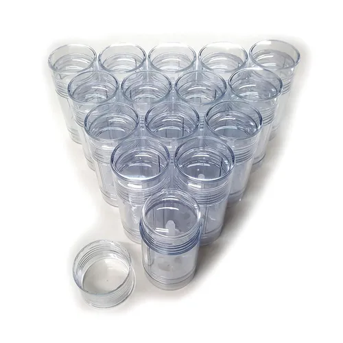 Miniatura 5 de Recipientes desodorantes vacíos – Twist-up, reutilizables, reciclables, tubos desodorantes vacíos para bricolaje, relleno inferior de 2.0 onzas Mate