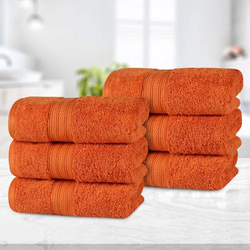 Miniatura 75 de Superior Juego de 2 toallas de baño de fibra larga 100% algodón peinado de 27.64 oz/m², para baño, ducha, cocina, súper suave, afelpado, altamente