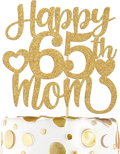 Miniatura 9 de Decoración para tartas con texto en inglés "Happy 50th Mom", feliz 50 cumpleaños para madre, saludos a 50 años, cumpleaños, aniversario, suministros