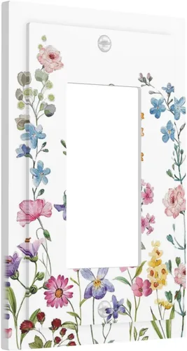 Miniatura 84 de Cubiertas Decorativas para Placas de Interruptor Abstracto Moderno de Mediados de Siglo Arco Boho Sol Dorado Hoja 1 Gang Placa de Pared Cubierta
