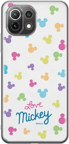 Miniatura 4 de ERT GROUP Caja del teléfono móvil para Xiaomi 11 Lite 4G/5G Original y con licencia oficial Disney Patrón Mickey 029, caso hecho de TPU Mickey 029